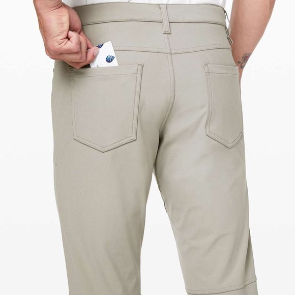 Lululemon Men's ABC Pant Slim *Warpstreme  Riverstone | 28 - Picture 13 of 13